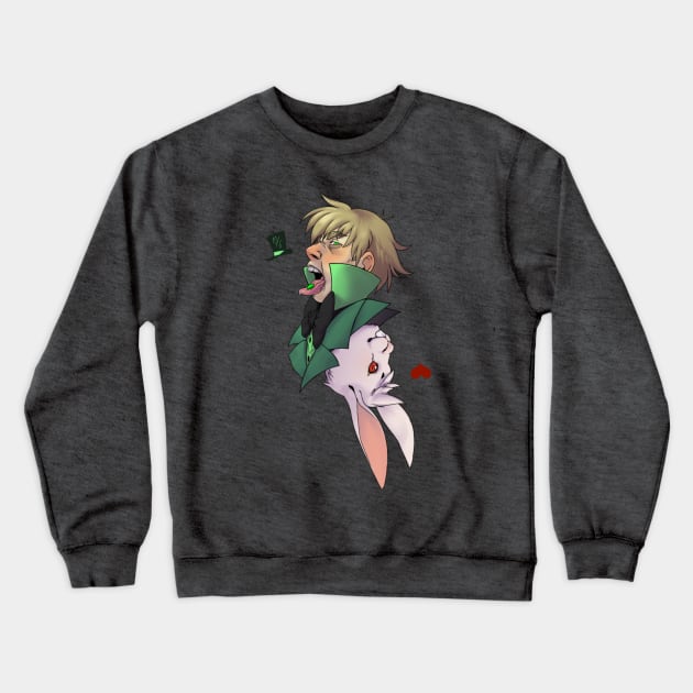 White Rabbit Crewneck Sweatshirt by SCampwerkz